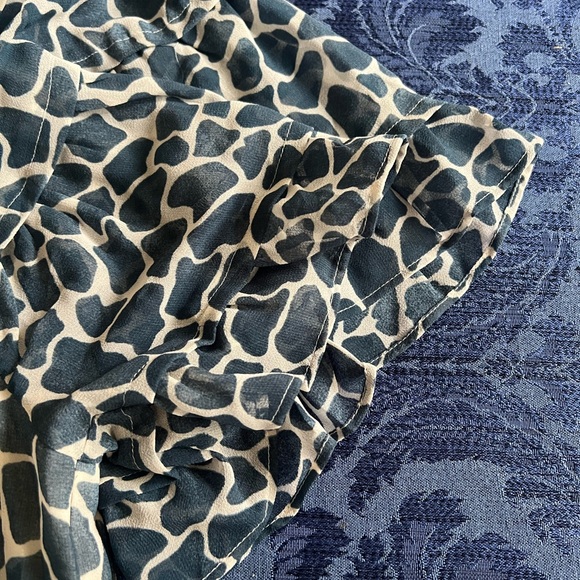 Ann Taylor Smocked Crop Blouse - Picture 3 of 8